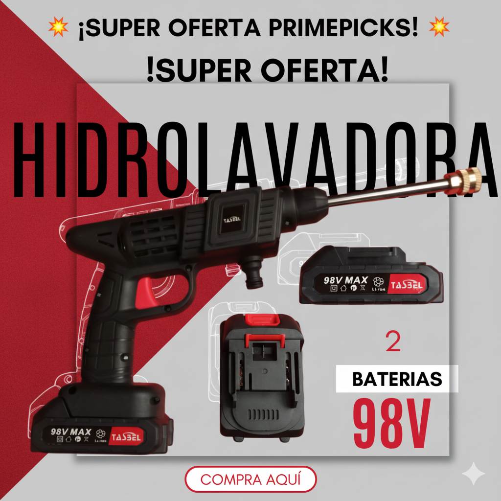 Hidrolavadora Portátil PowerWash: Tu Lavado sin Límites