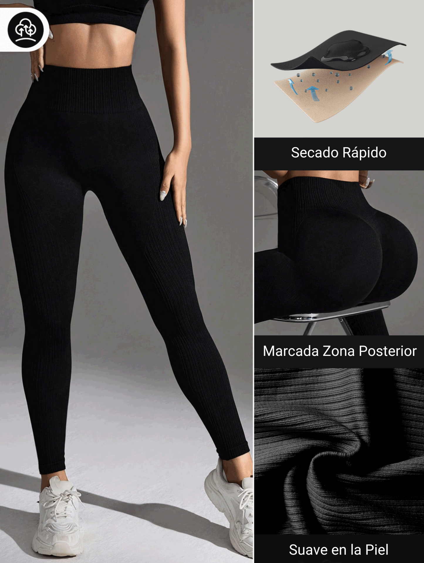 Leggins Push Up Premium LevantaCola